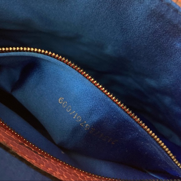 AUTH FENDI VINTAGE TAPESTRY FLORAL BEADED TEXTURED JEWELED SNAKE MINI TOTE BAG!! - Picture 8 of 14